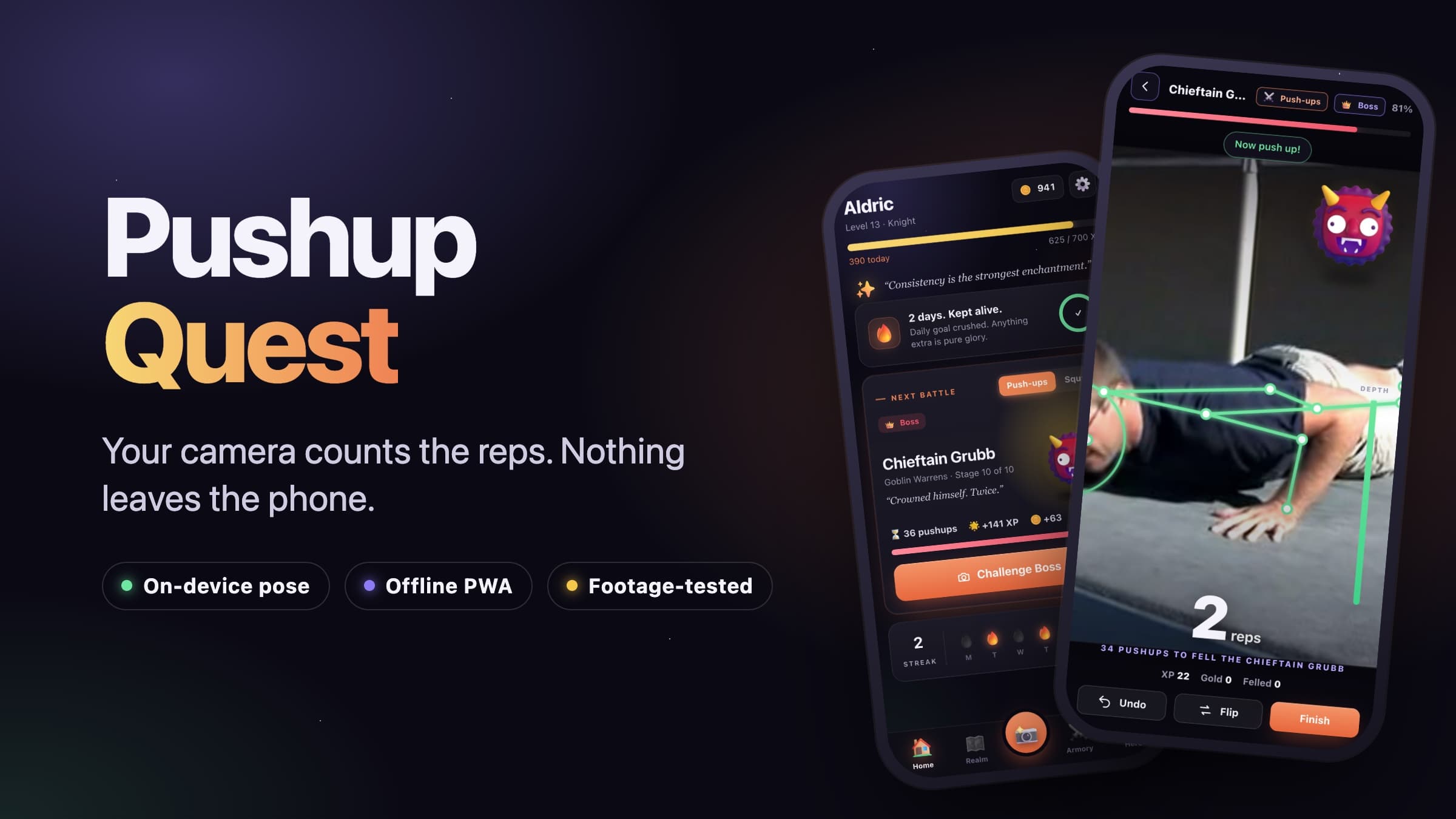 Pushup Quest